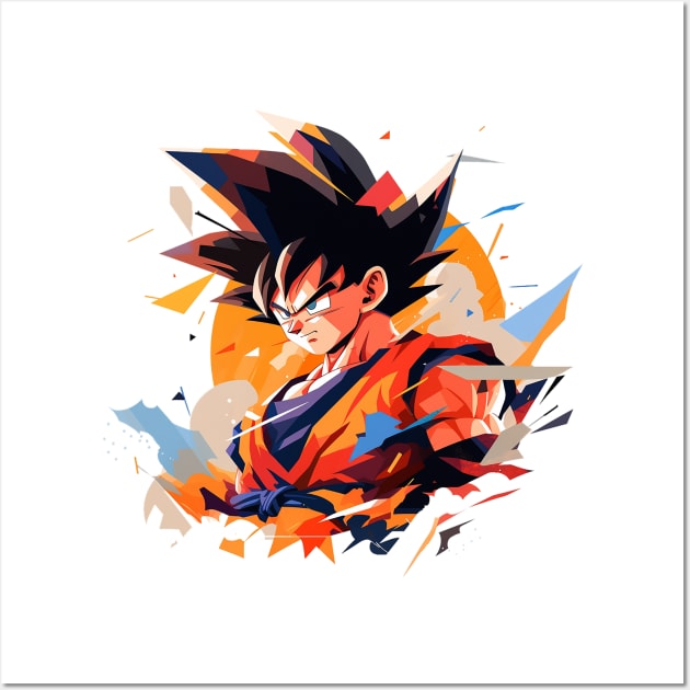 goku Wall Art by pokermoment